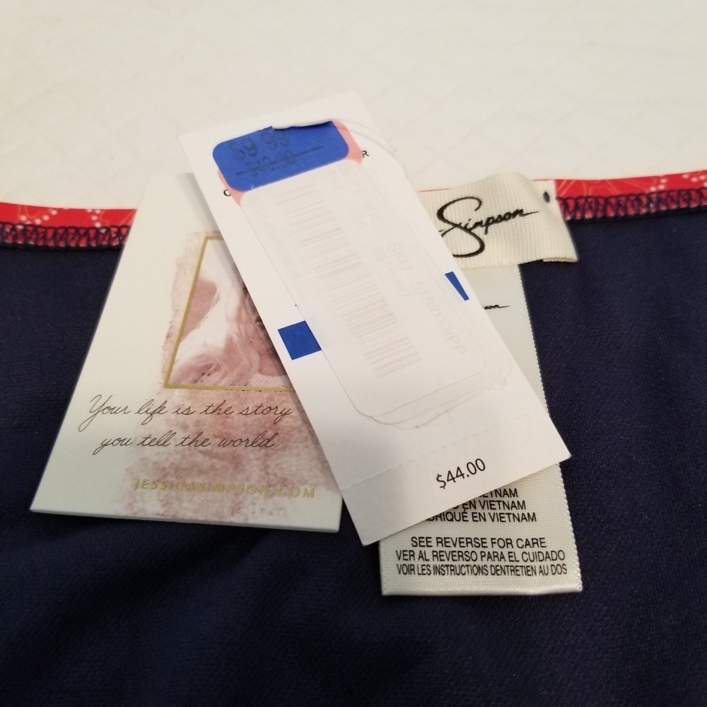 Jessica Simpson Set Of Two Bikini Bottoms XL New Mulicolor - Picture 9 of 12
